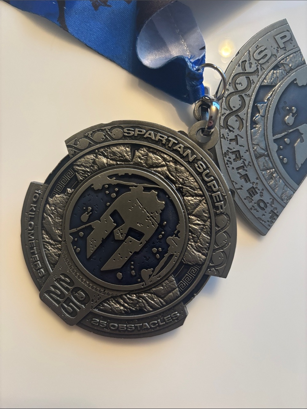 Spartan Race Super 10K Finisher Medal 2025 many available